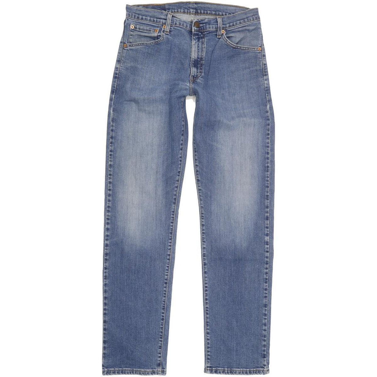 Levi's 521 Men Blue Straight Regular Stretch Jeans W33 L32