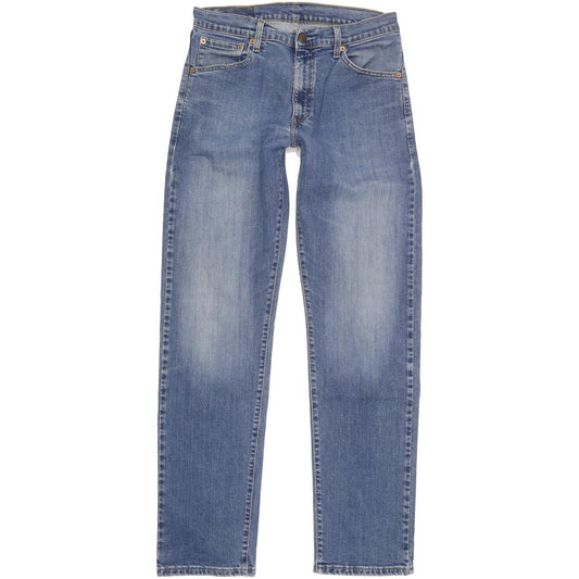 Levi's 521 Men Blue Straight Regular Stretch Jeans W33 L32