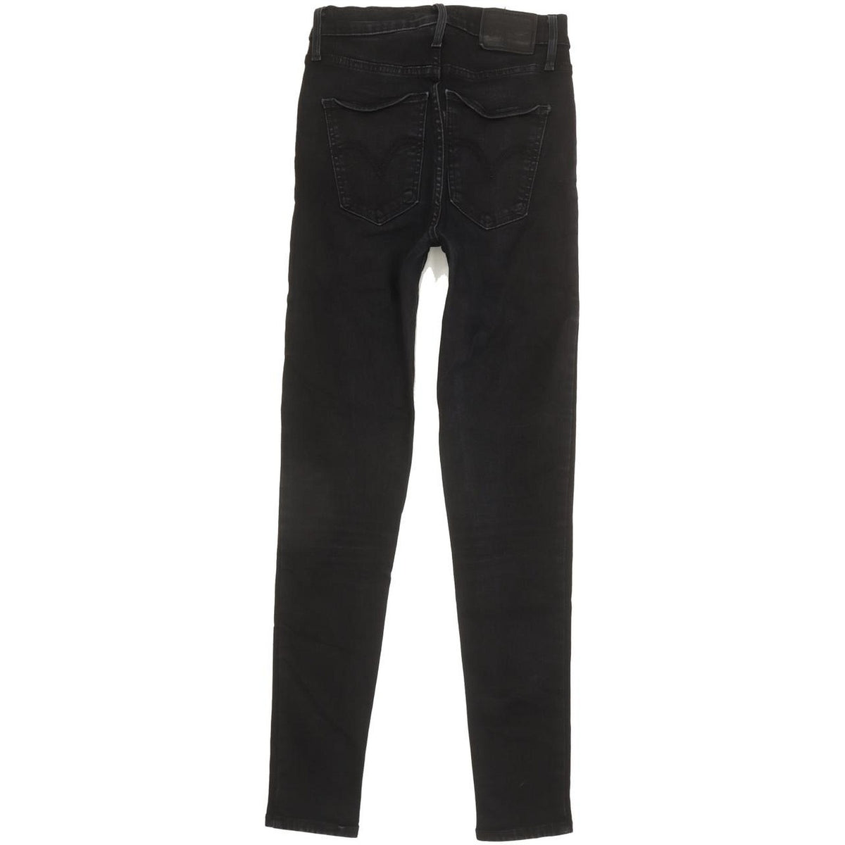 Levi's Mile Black Skinny Slim Stretch Jeans High Waisted W26 L28