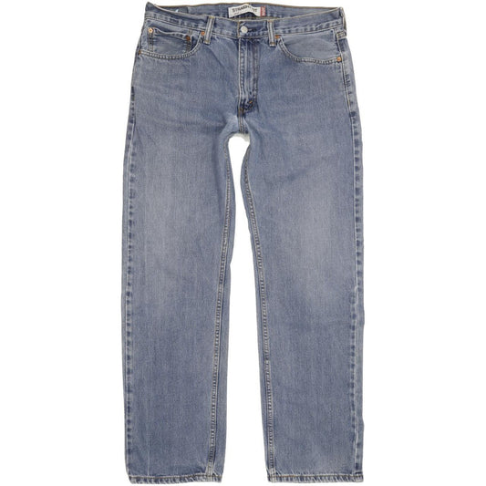 Levi's 505 Men Blue Straight Regular Jeans W34 L31