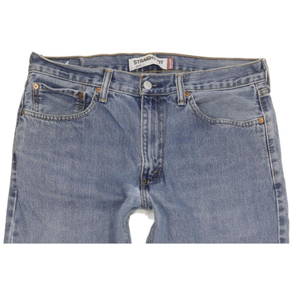 Levi's 505 Men Blue Straight Regular Jeans W34 L31