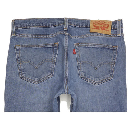 Levi's 511 Men Blue Straight Slim Stretch Jeans W34 L31