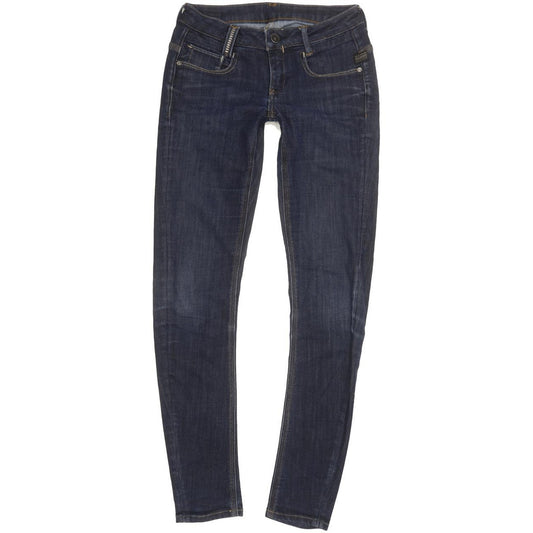 G-Star Radar Smith Women Blue Skinny Slim Stretch Jeans W25 L30