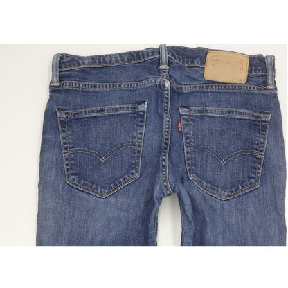 Levi's 511 Men Blue Straight Slim Stretch Jeans W32 L31