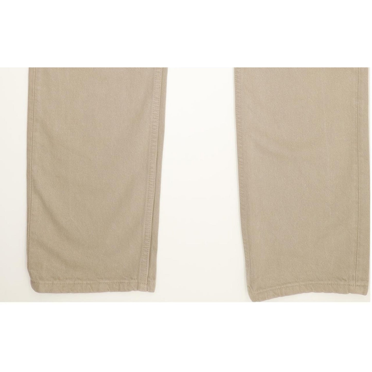 Levi's 501 Made in USA Men Beige Straight Regular Jeans W33 L34