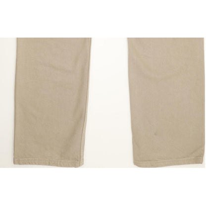 Levi's 501 Made in USA Men Beige Straight Regular Jeans W33 L34