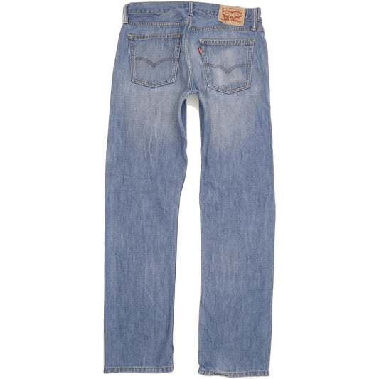 Levi's 514 Men Blue Straight Slim Jeans W33 L33