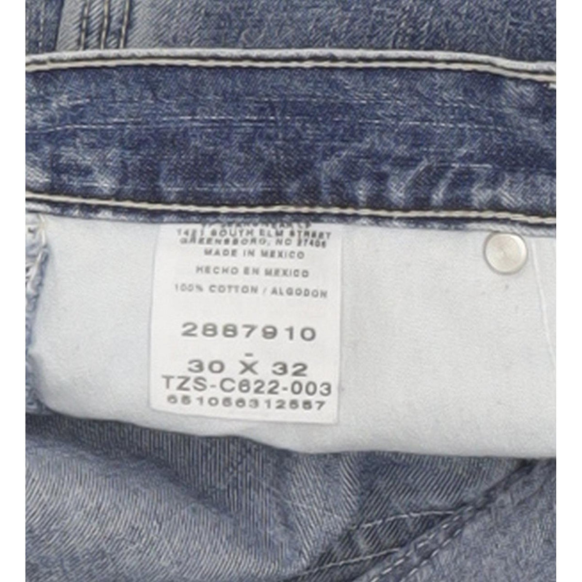 Lee Carpenter Men Blue Straight Regular Jeans W30 L32