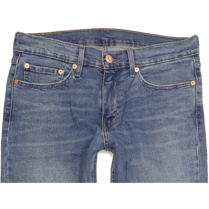 Levi's 511 Men Blue Straight Slim Stretch Jeans W32 L32