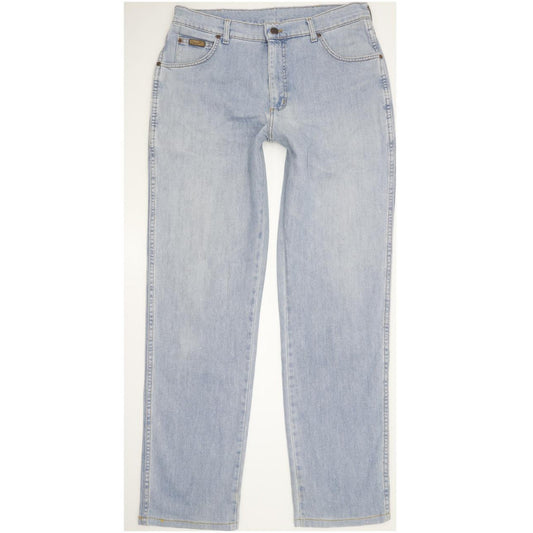Wrangler Texas Men Blue Straight Regular Jeans W36 L32