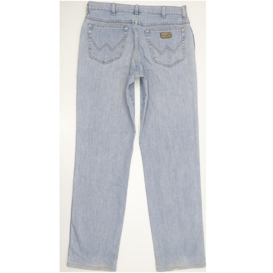 Wrangler Texas Men Blue Straight Regular Jeans W36 L32