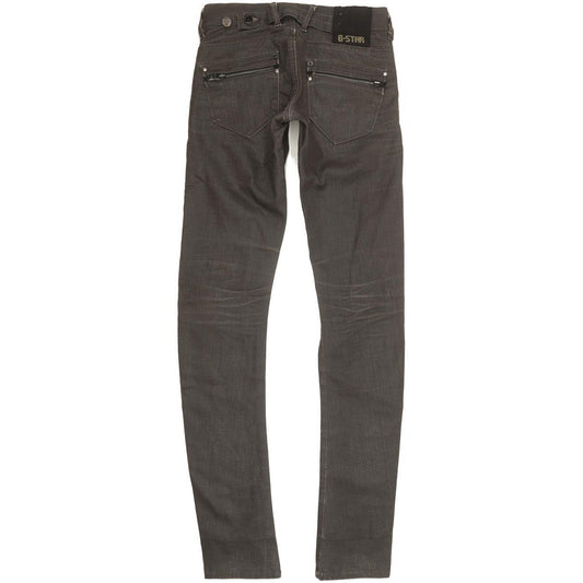 G-Star Women Grey Skinny Slim Stretch Jeans W25 L34