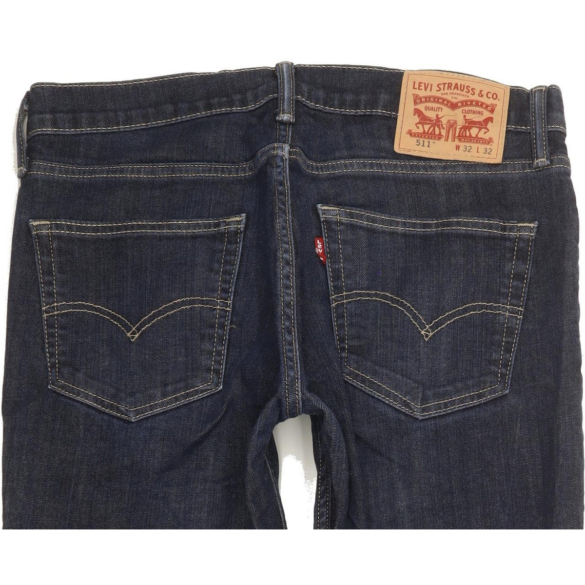 Levi's 511 Men Blue Straight Slim Stretch Jeans W32 L31