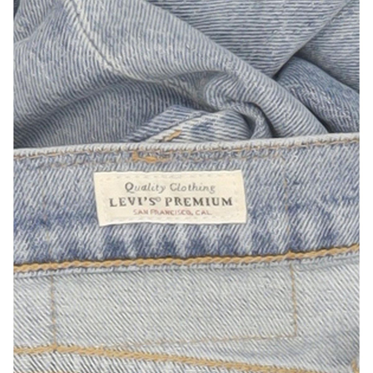 Levi's 511 Men Blue Straight Slim Stretch Jeans W34 L32