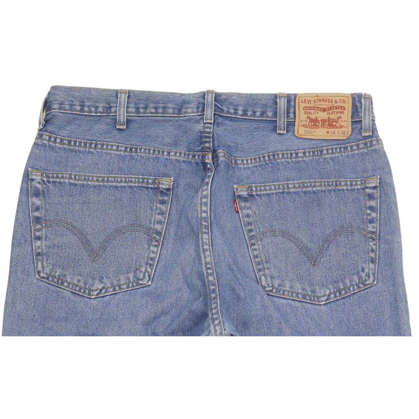 Levi's 550 Men Blue Straight Relaxed Jeans W37 L29