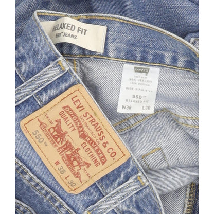 Levi's 550 Men Blue Straight Relaxed Jeans W37 L29