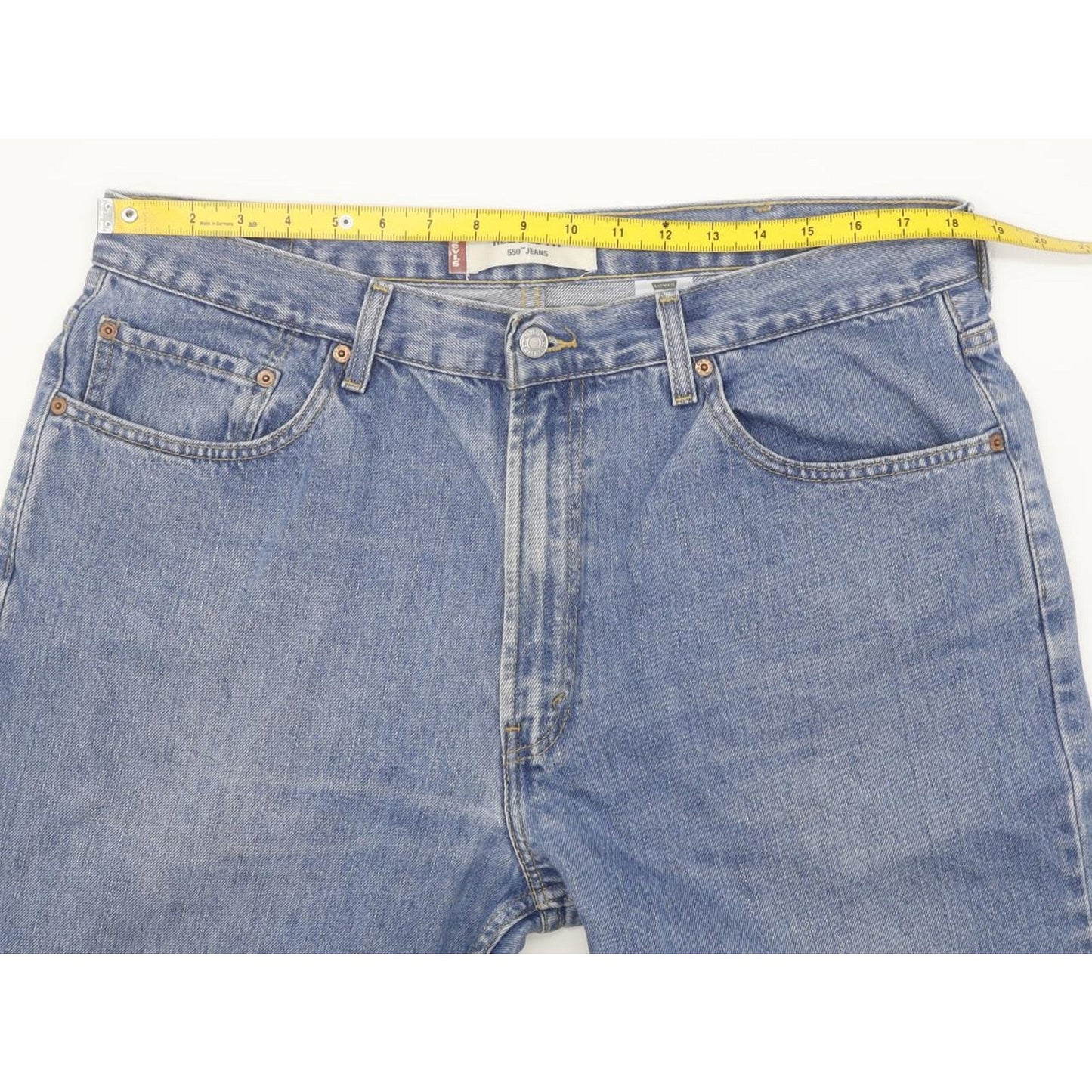 Levi's 550 Men Blue Straight Relaxed Jeans W37 L29