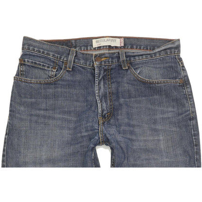 Levi's 505 Men Blue Straight Regular Jeans W32 L32