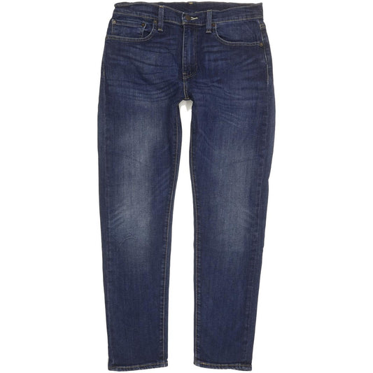 Levi's 512 Men Blue Tapered Slim Stretch Jeans W32 L29