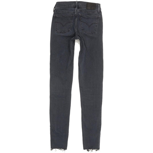 Levi's 710 Super Women Navy Skinny Slim Stretch Jeans W25 L29