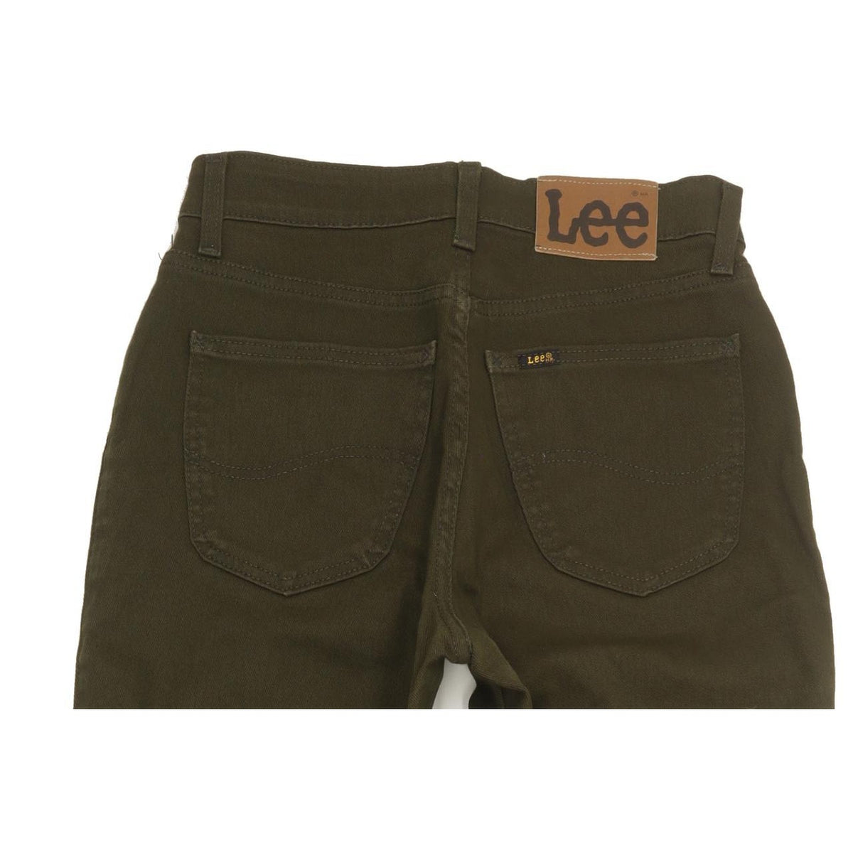 Lee Virginia Men Khaki Straight Regular Stretch Jeans W29 L29