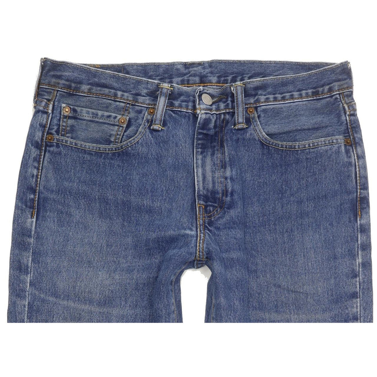 Levi's 514 Men Blue Straight Slim Jeans W32 L30