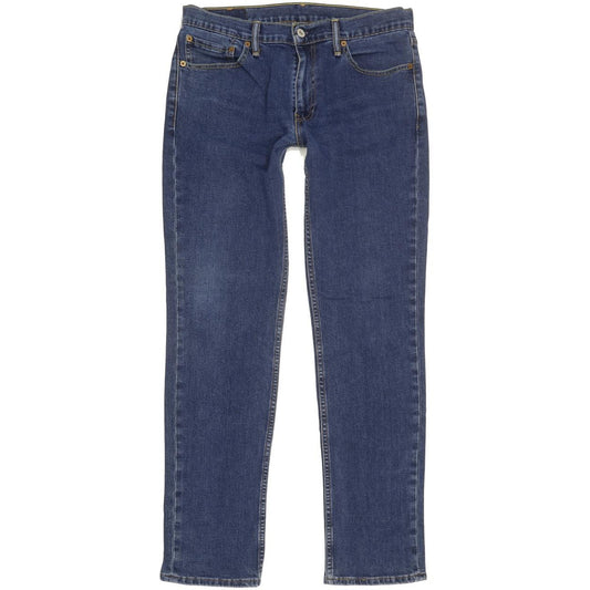Levi's 511 Men Blue Straight Slim Stretch Jeans W32 L31