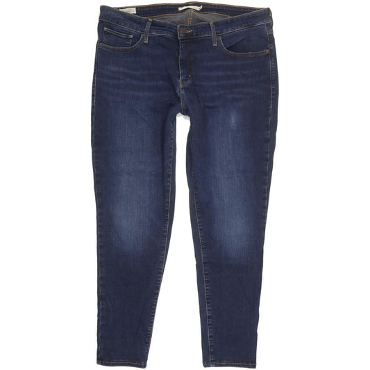 Levi's 310 Shaping Women Blue Skinny Slim Stretch Jeans W36 L28