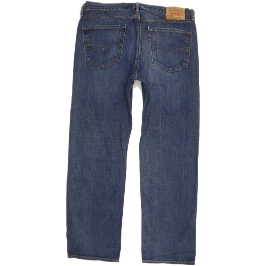 Levi's 505 Men Blue Straight Regular Jeans W38 L31