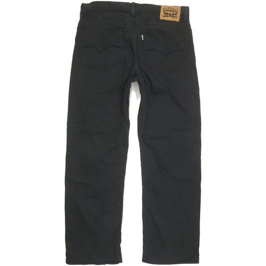 Levi's 751 Men Charcoal Straight Regular Stretch Jeans W36 L30