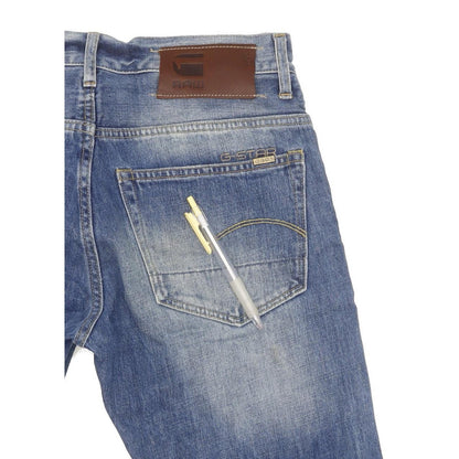 G-Star 3301 Men Blue Straight Regular Jeans W31 L32