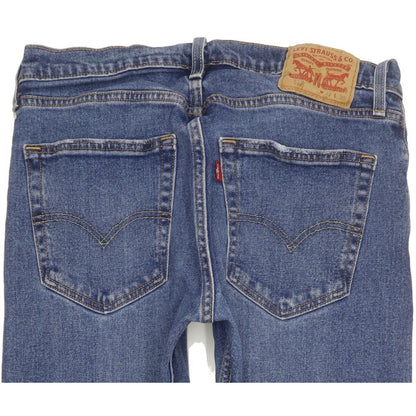 Levi's 512 Men Blue Tapered Slim Stretch Jeans W32 L28