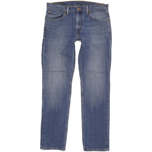 Levi's 511 Men Blue Straight Slim Stretch Jeans W33 L31