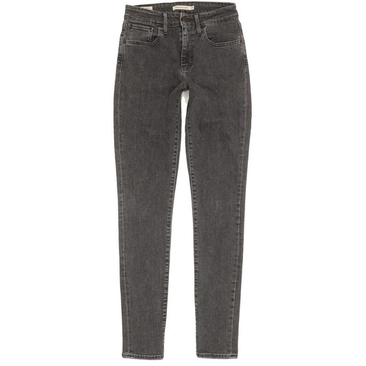 Levi's 721 Women Grey Skinny Slim Stretch Jeans W28 L32