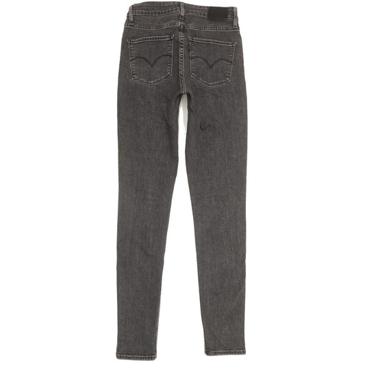 Levi's 721 Women Grey Skinny Slim Stretch Jeans W28 L32