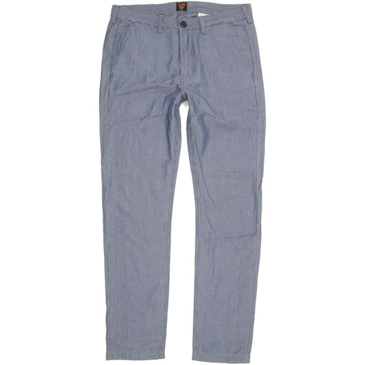 Lee Men Blue Straight Slim Chino Jeans W31 L32