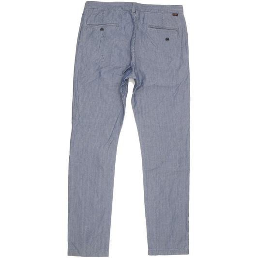 Lee Men Blue Straight Slim Chino Jeans W31 L32
