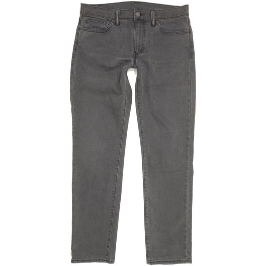 Levi's 511 Men Grey Straight Slim Stretch Jeans W34 L31