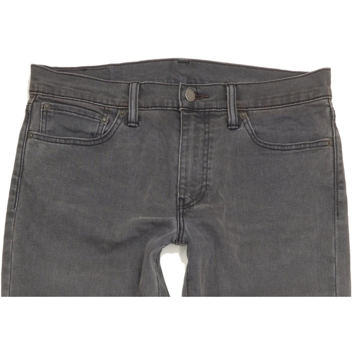Levi's 511 Men Grey Straight Slim Stretch Jeans W34 L31