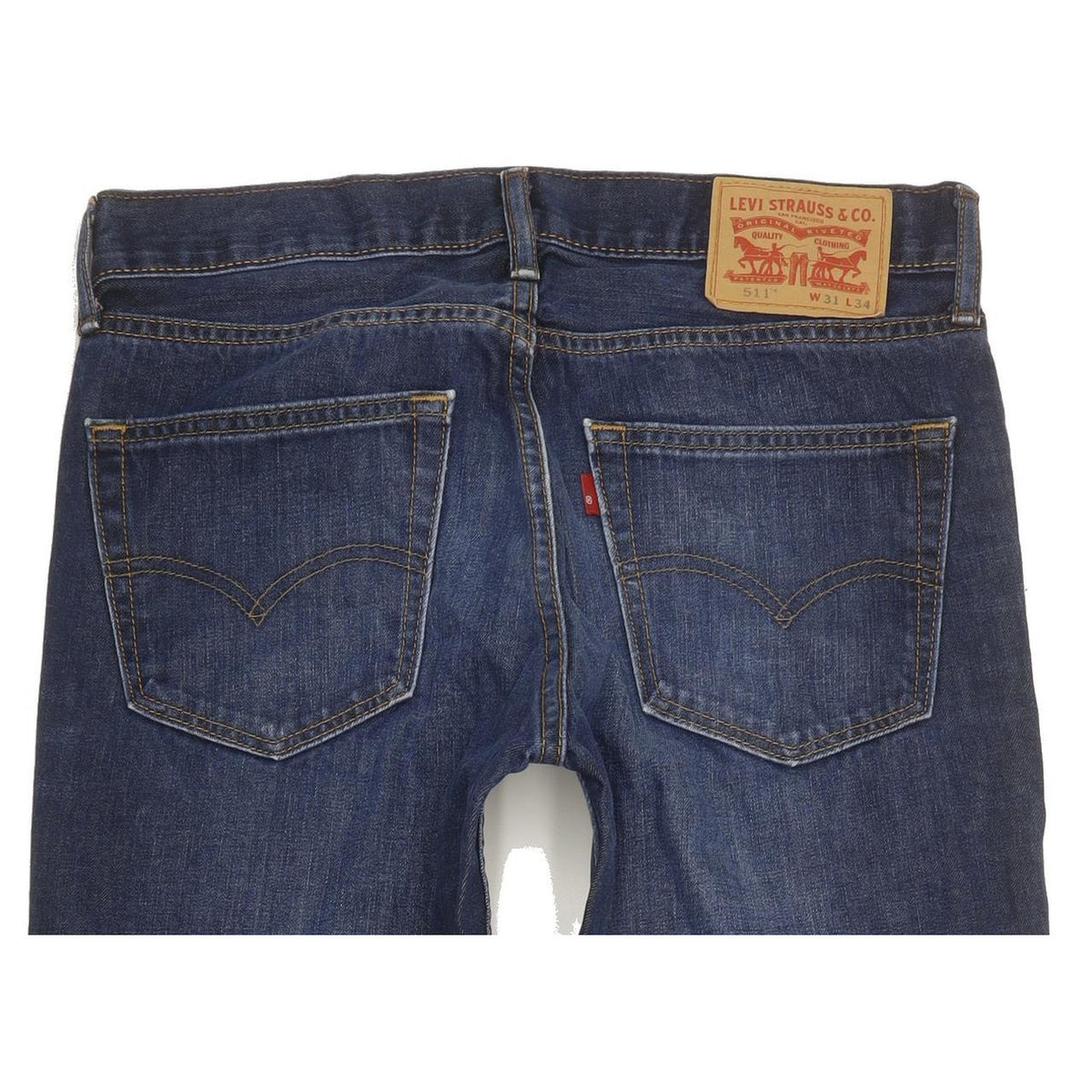 Levi's 511 Men Blue Straight Slim Jeans W31 L33