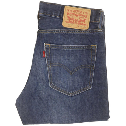 Levi's 511 Men Blue Straight Slim Jeans W31 L33