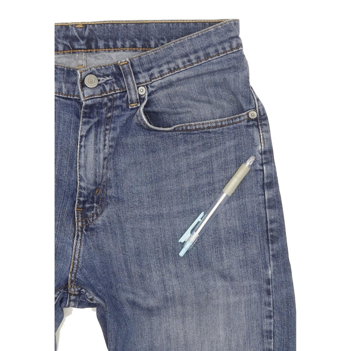 Levi's 751 Men Blue Straight Regular Stretch Jeans W31 L29