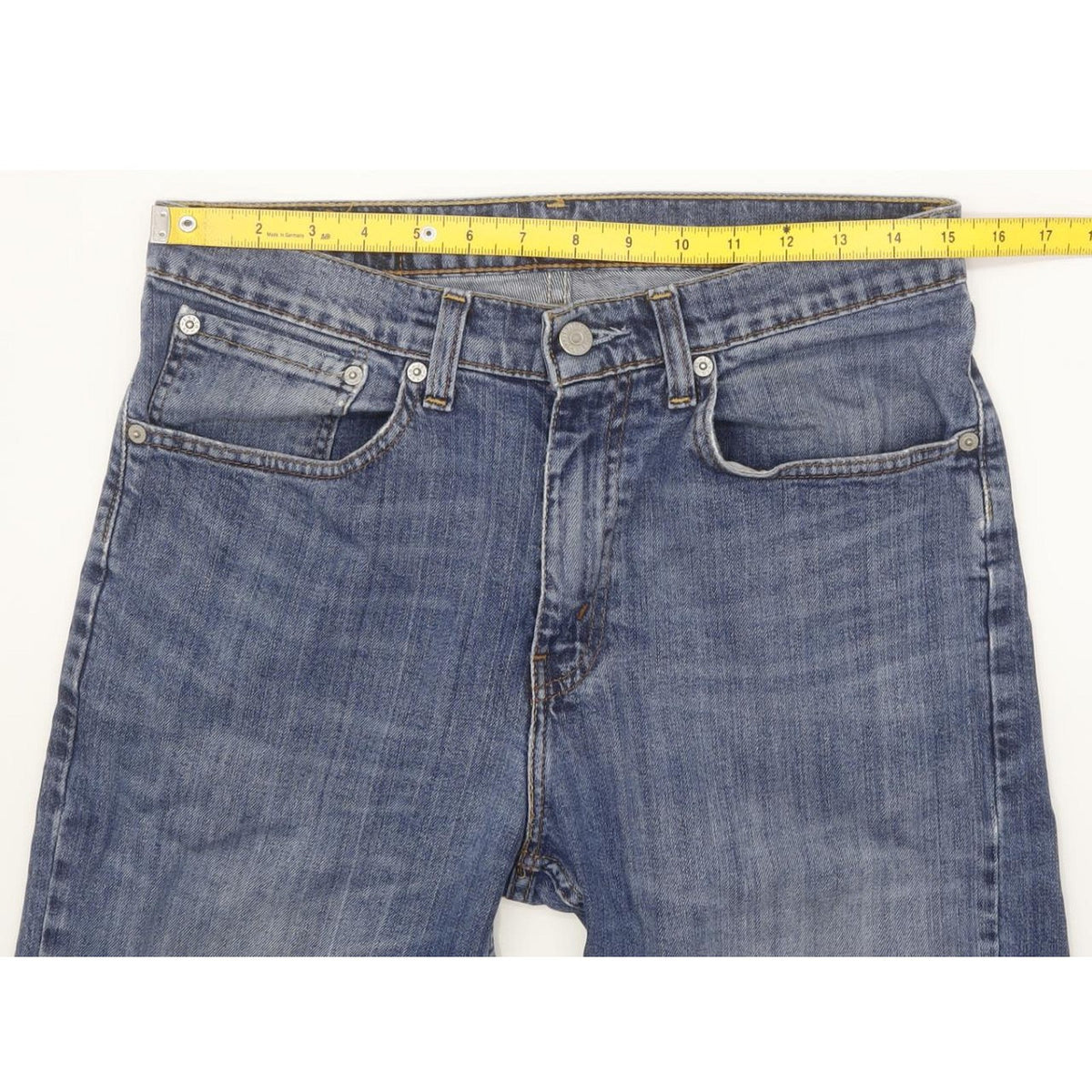 Levi's 751 Men Blue Straight Regular Stretch Jeans W31 L29