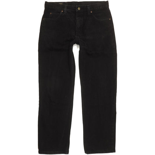 Lee Portland Men Black Straight Regular Jeans W36 L31