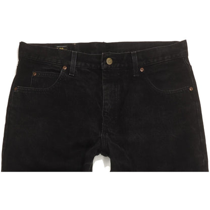 Lee Portland Men Black Straight Regular Jeans W36 L31