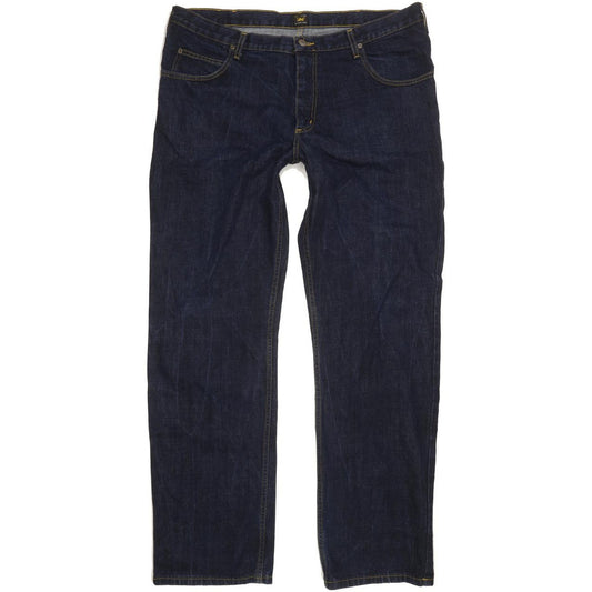 Lee Brooklyn Men Blue Straight Regular Jeans W40 L34
