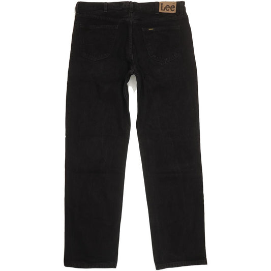 Lee Brooklyn Men Black Straight Regular Jeans W39 L34