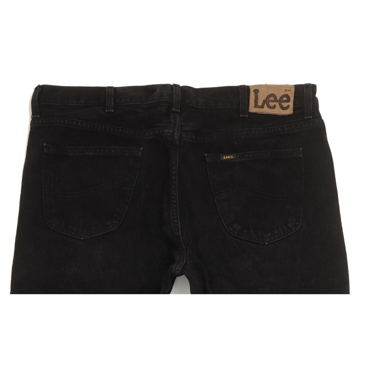 Lee Brooklyn Men Black Straight Regular Jeans W39 L34