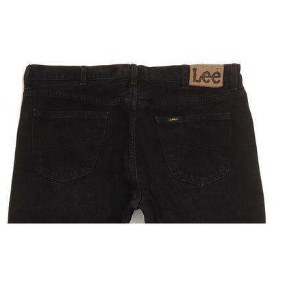 Lee Brooklyn Men Black Straight Regular Jeans W39 L34