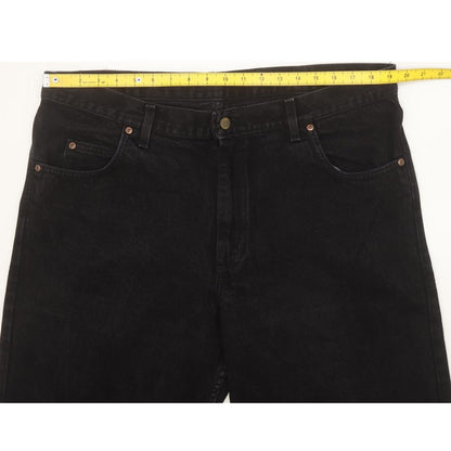 Lee Brooklyn Men Black Straight Regular Jeans W39 L34
